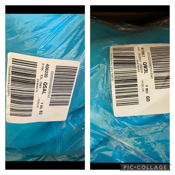 Vs pink crop crew skinny jogger short sleeve tee Neon scuba script logo - Picture 11 of 15